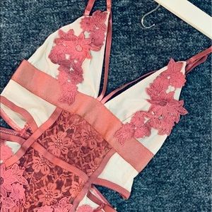 one piece lingerie .